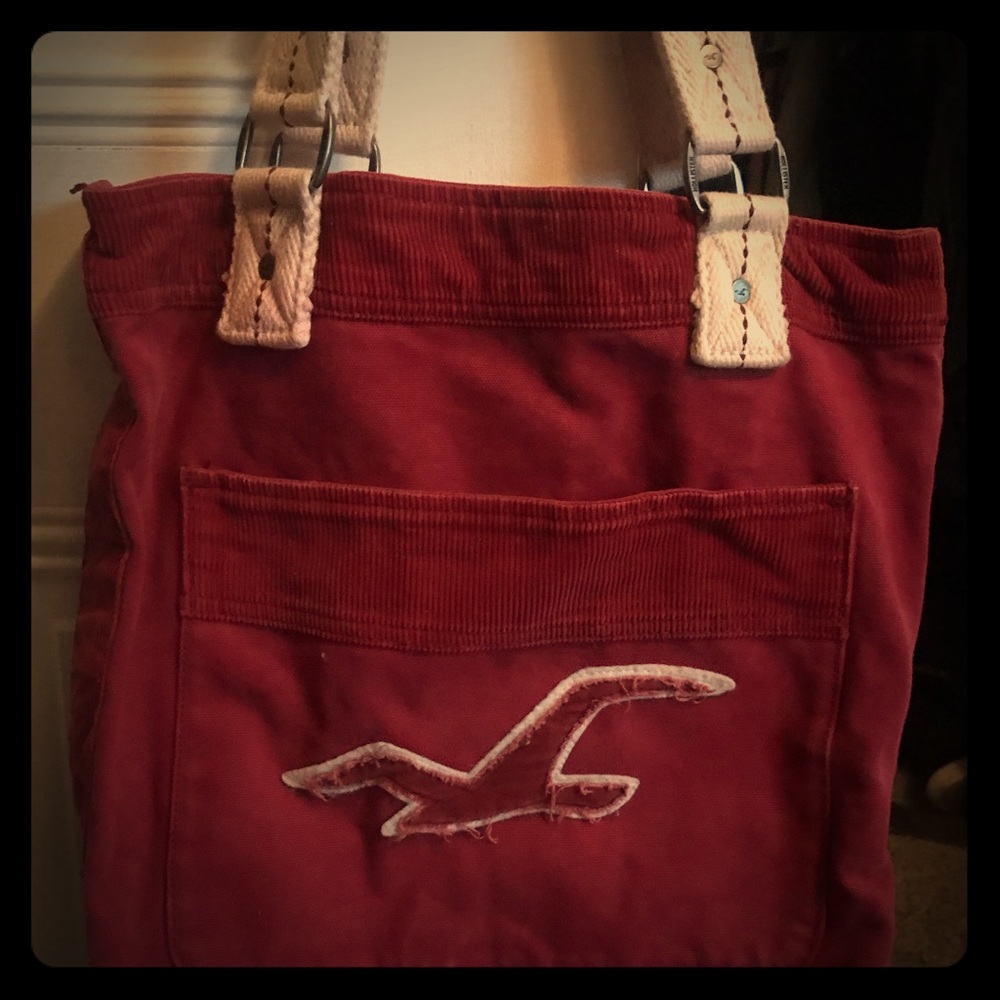 Red Hollister Bag